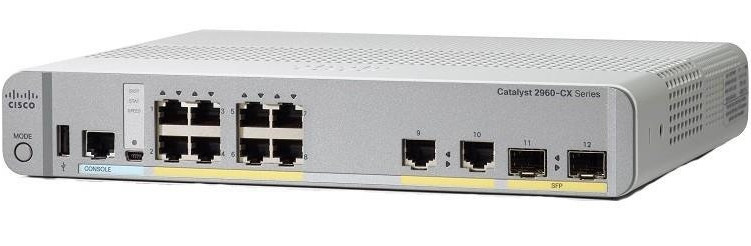 Коммутатор Cisco WS-C2960CX-8TC-L