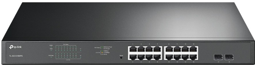 Коммутатор TP-LINK TL-SG1218MPE