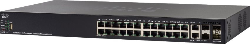 Комутатор Cisco SG550X-24MPP