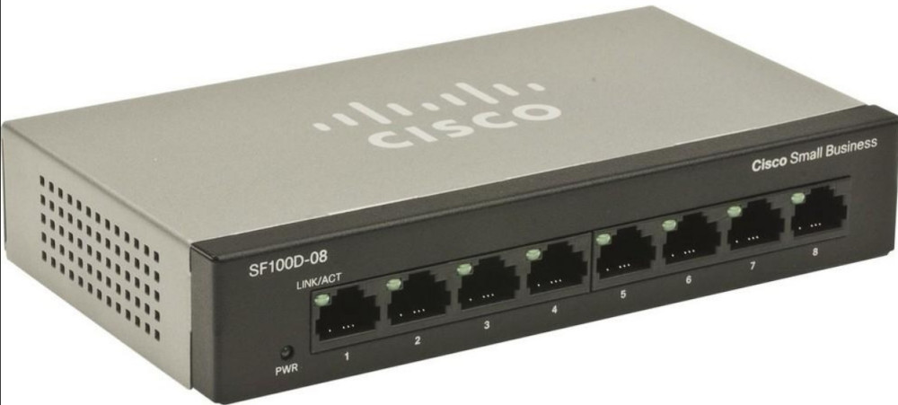 Комутатор Cisco SF100D-08