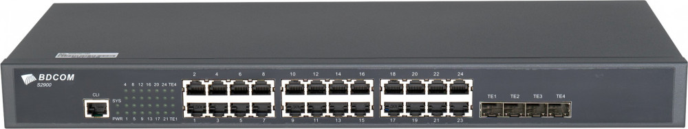 Комутатор BDCOM S2900-24T4X