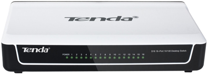 Коммутатор Tenda S16