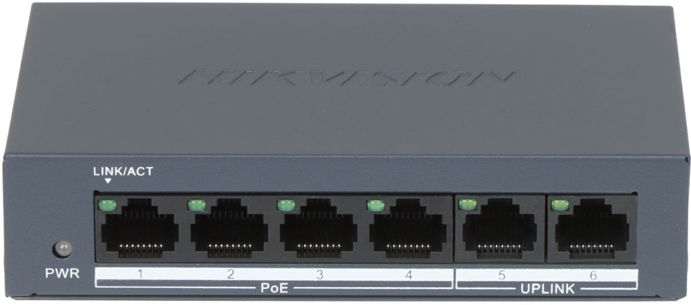 Комутатор Hikvision DS-XS0106-P
