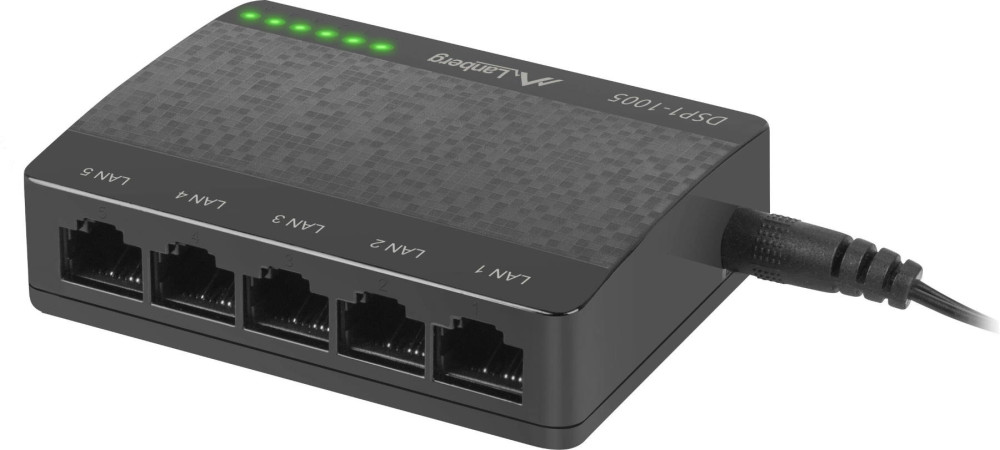 Коммутатор Lanberg DSP1-1005