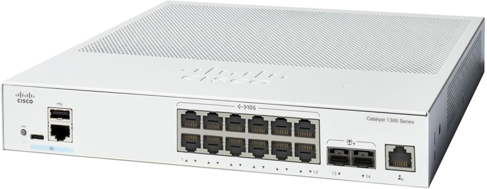 Коммутатор Cisco C1300-12XT-2X