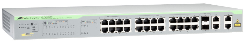 Комутатор Allied Telesis AT-FS750/28PS