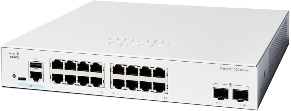 Комутатор Cisco C1300-16T-2G