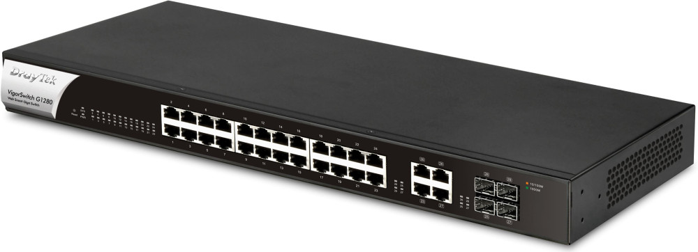 Комутатор DrayTek VigorSwitch G1280 (VSG1280-K