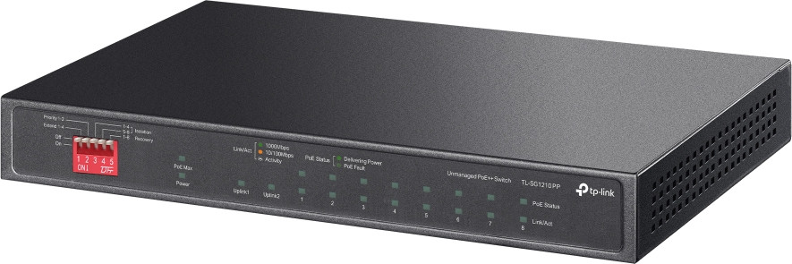 Комутатор TP-LINK TL-SG1210PP