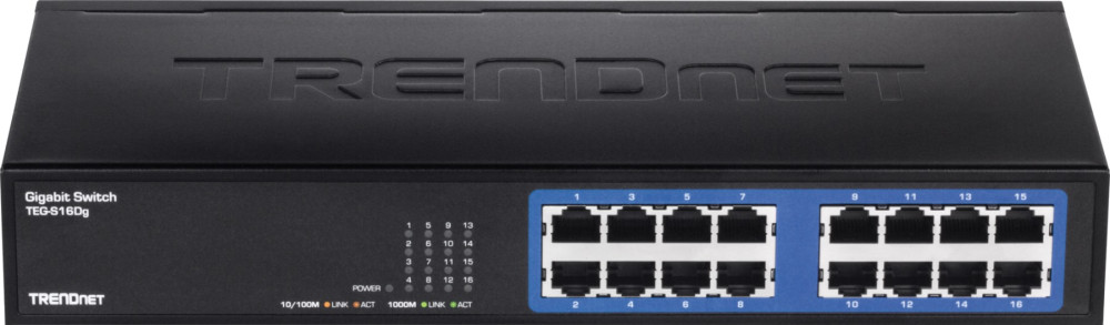 Коммутатор TRENDnet TEG-S16Dg