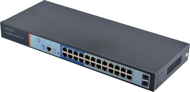 Комутатор FoxGate S6024G-S2-W POE