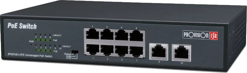 Комутатор Provision-ISR PoES-08120C2I-V2