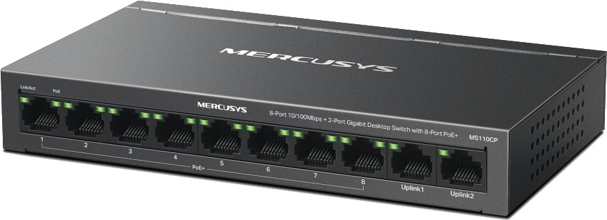 Комутатор Mercusys MS110CP