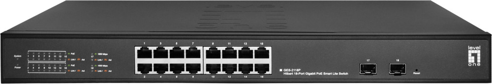 Коммутатор LevelOne GES-2118P