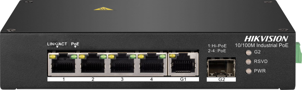 Коммутатор Hikvision DS-3T0306HP