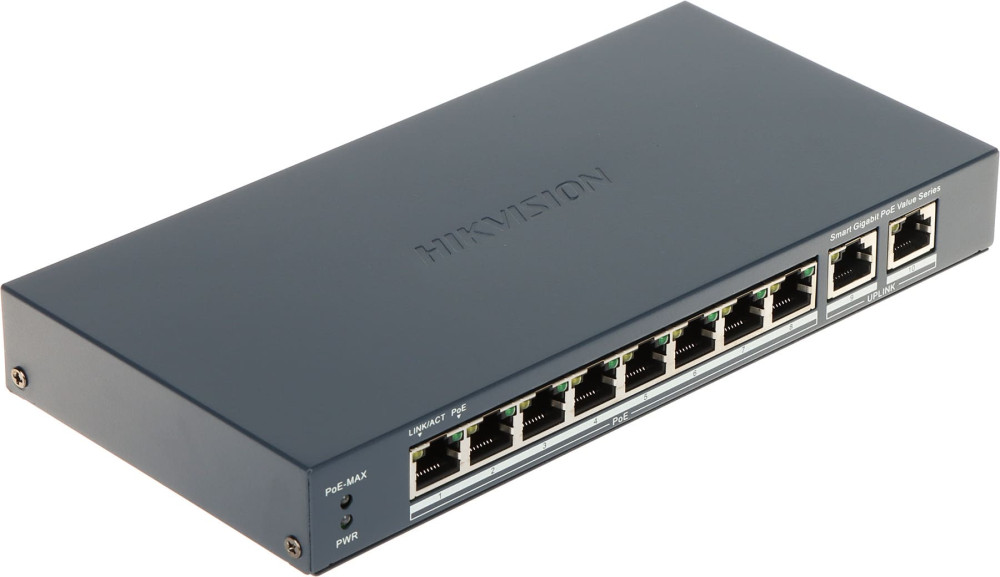 Комутатор Hikvision DS-3E1510P-EI/M