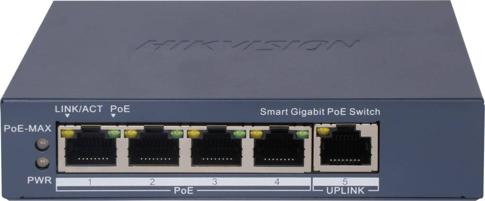 Комутатор Hikvision DS-3E1505P-EI
