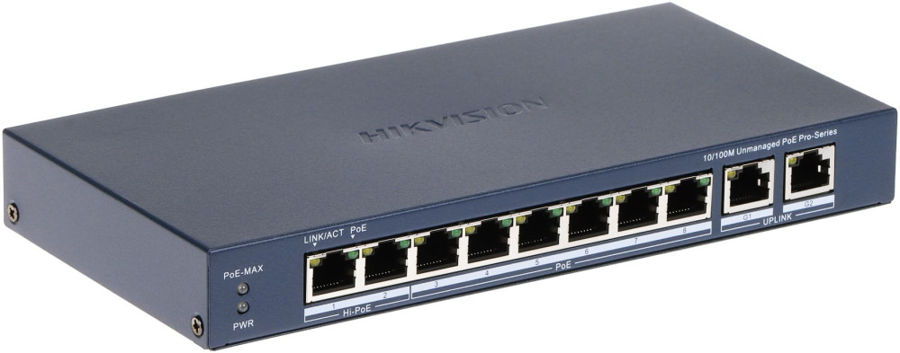 Коммутатор Hikvision DS-3E0310HP-E(C