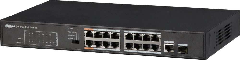 Комутатор Dahua DH-PFS3117-16ET-135