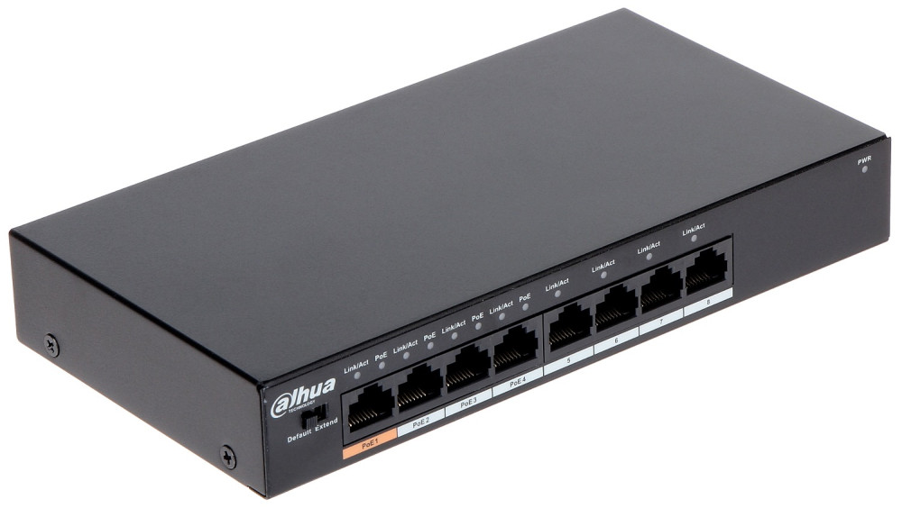 Комутатор Dahua DH-PFS3008-8ET-60