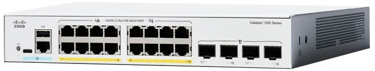 Комутатор Cisco C1300-16P-4X