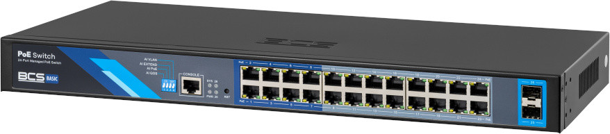 Коммутатор BCS B-SP24G-2SFP-M