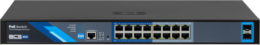 Коммутатор BCS B-SP16G-2SFP-M