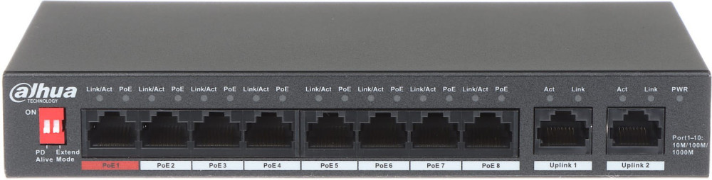 Комутатор Dahua PFS3010-8GT-96-V2