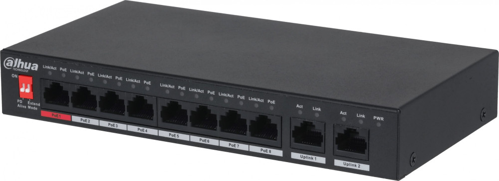 Комутатор Dahua PFS3010-8ET-96-V2
