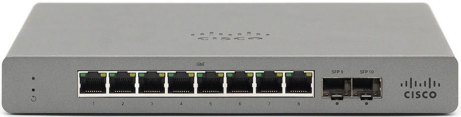 Комутатор Cisco Meraki Go GS110-8-HW-EU