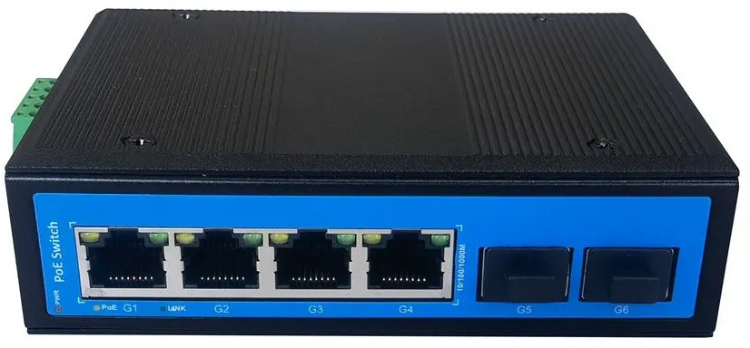Комутатор Ewind EW-PIS1806-4GE