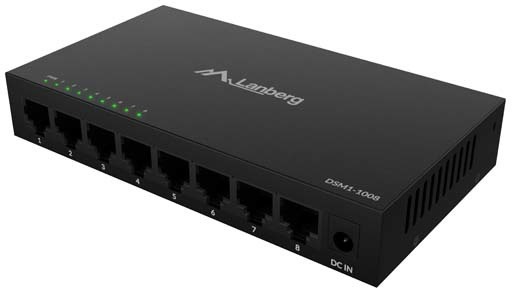 Комутатор Lanberg DSM1-1008