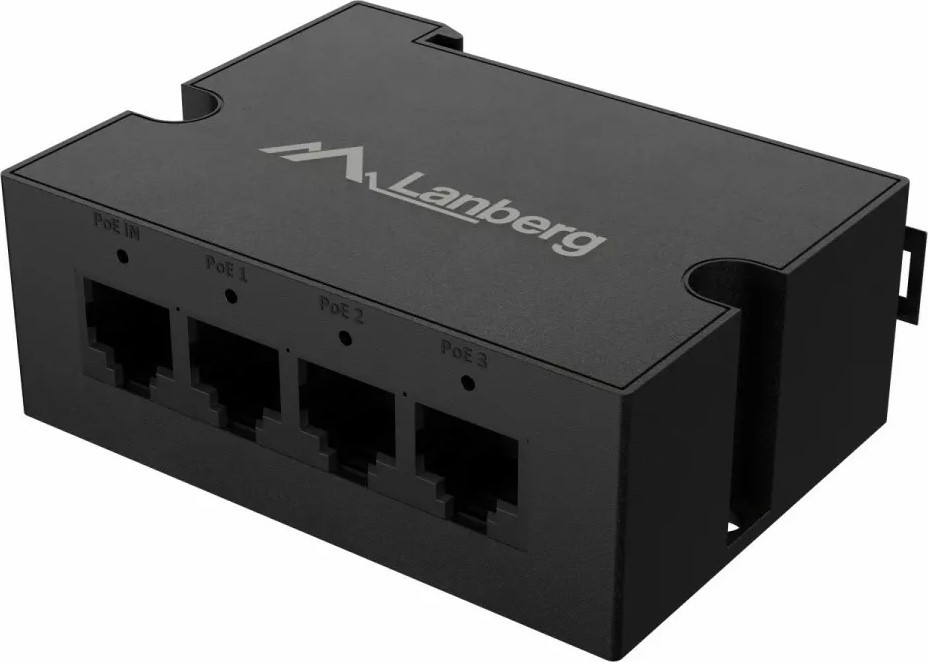 Комутатор Lanberg DIN-FE4-AT-30W