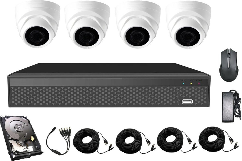 Комплект видеонаблюдения CoVi Security AHD-4D 5MP MasterKit/HDD500