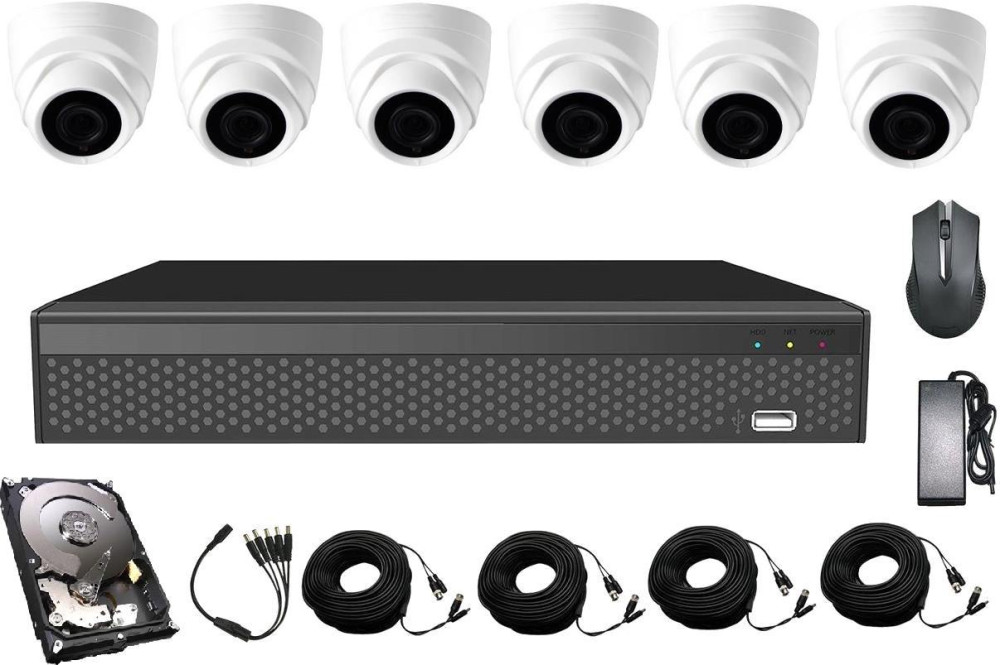 Комплект видеонаблюдения CoVi Security AHD-6D 5MP MasterKit/HDD1000