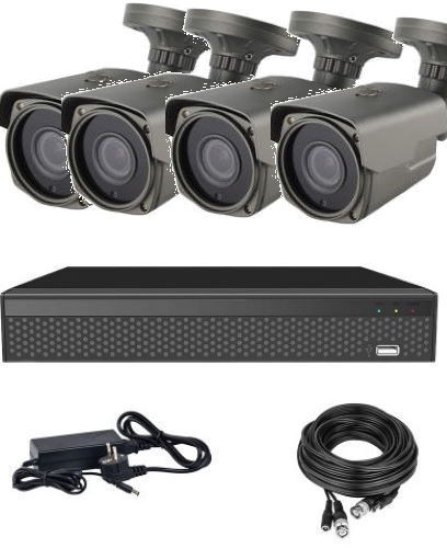 Комплект видеонаблюдения CoVi Security AHD-4W 5MP Pro Kit