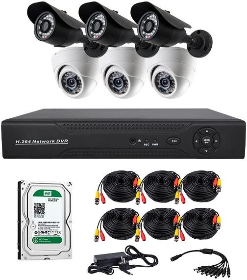 Комплект видеонаблюдения CoVi Security AHD-33WD Kit/HDD1000