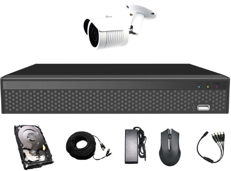 Комплект видеонаблюдения CoVi Security AHD-1W 5MP MasterKit/HDD500