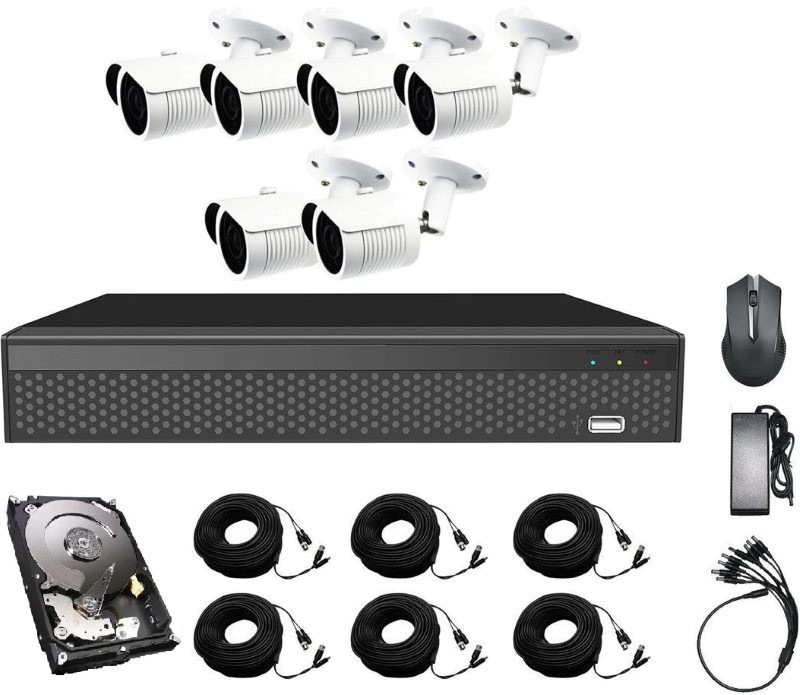 Комплект видеонаблюдения CoVi Security AHD-6W 5MP MasterKit/HDD1000