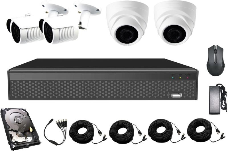 Комплект видеонаблюдения CoVi Security AHD-22WD 5MP MasterKit/HDD500