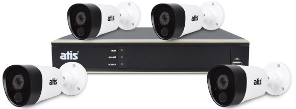 Комплект видеонаблюдения Atis PIR Kit 4ext 5MP