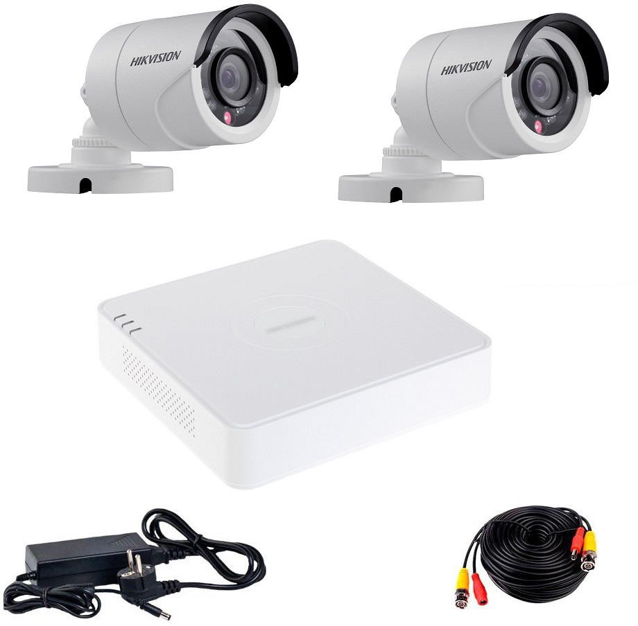 Комплект видеонаблюдения Hikvision Turbo HD-2W KIT