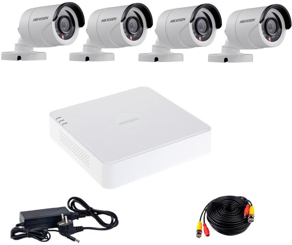 Комплект видеонаблюдения Hikvision Turbo HD-4W KIT