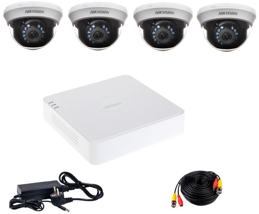Комплект видеонаблюдения Hikvision Turbo HD-4D KIT