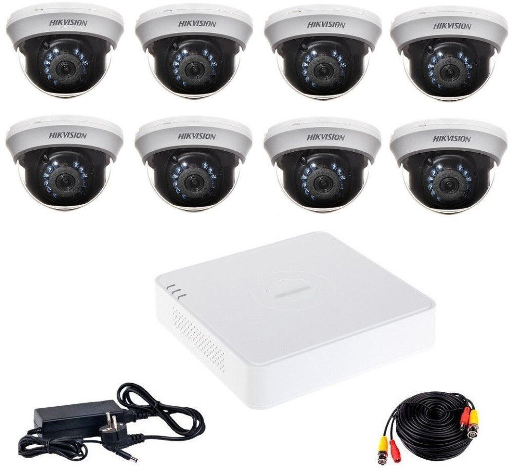 Комплект видеонаблюдения Hikvision Turbo HD-8D KIT