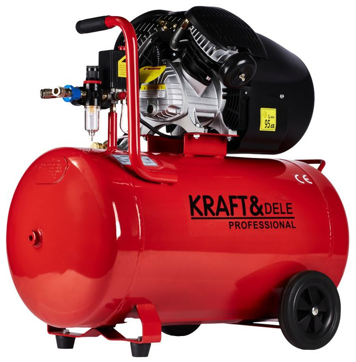 Компрессор KRAFT&DELE KD1483 100 л сеть (230 В)