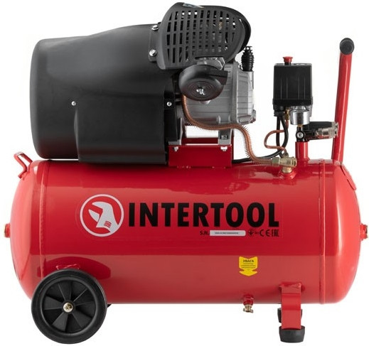 Компресор Intertool PT-0005 100 л мережа (230 В)