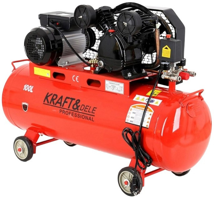 Компресор KRAFT&DELE KD402 100 л мережа (230 В)