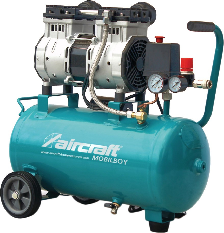 Компрессор Aircraft MOBILBOY SILENCE 241/24 OF E 24 л сеть (230 В)