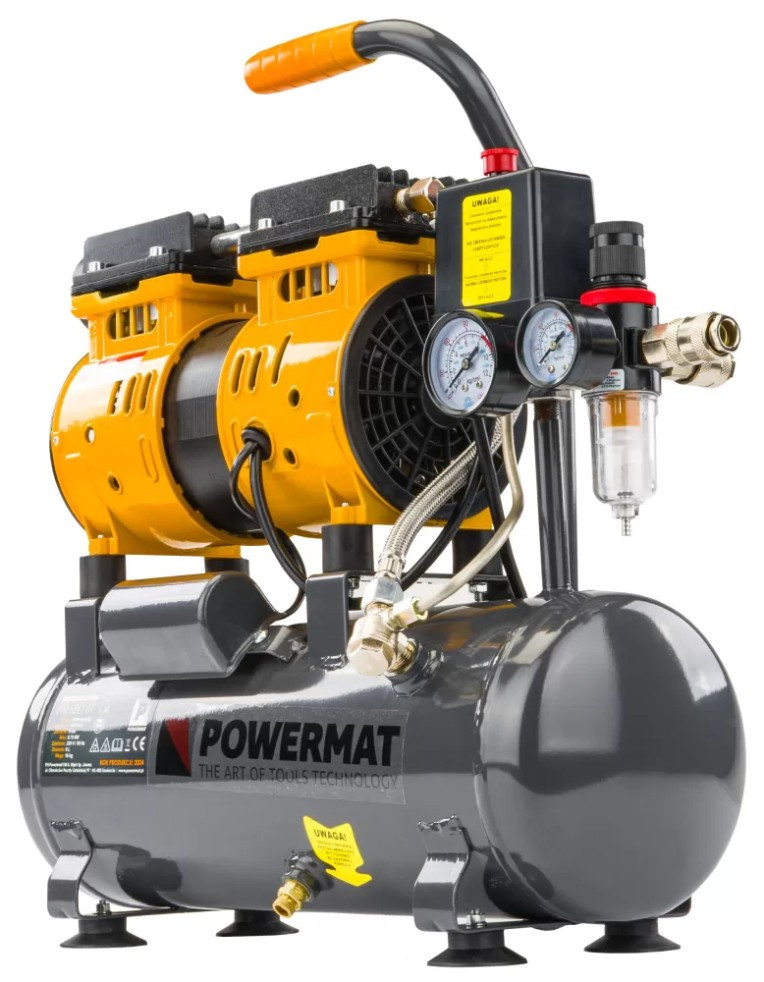 Компресор Powermat PM-KBO-6T 6 л мережа (230 В)